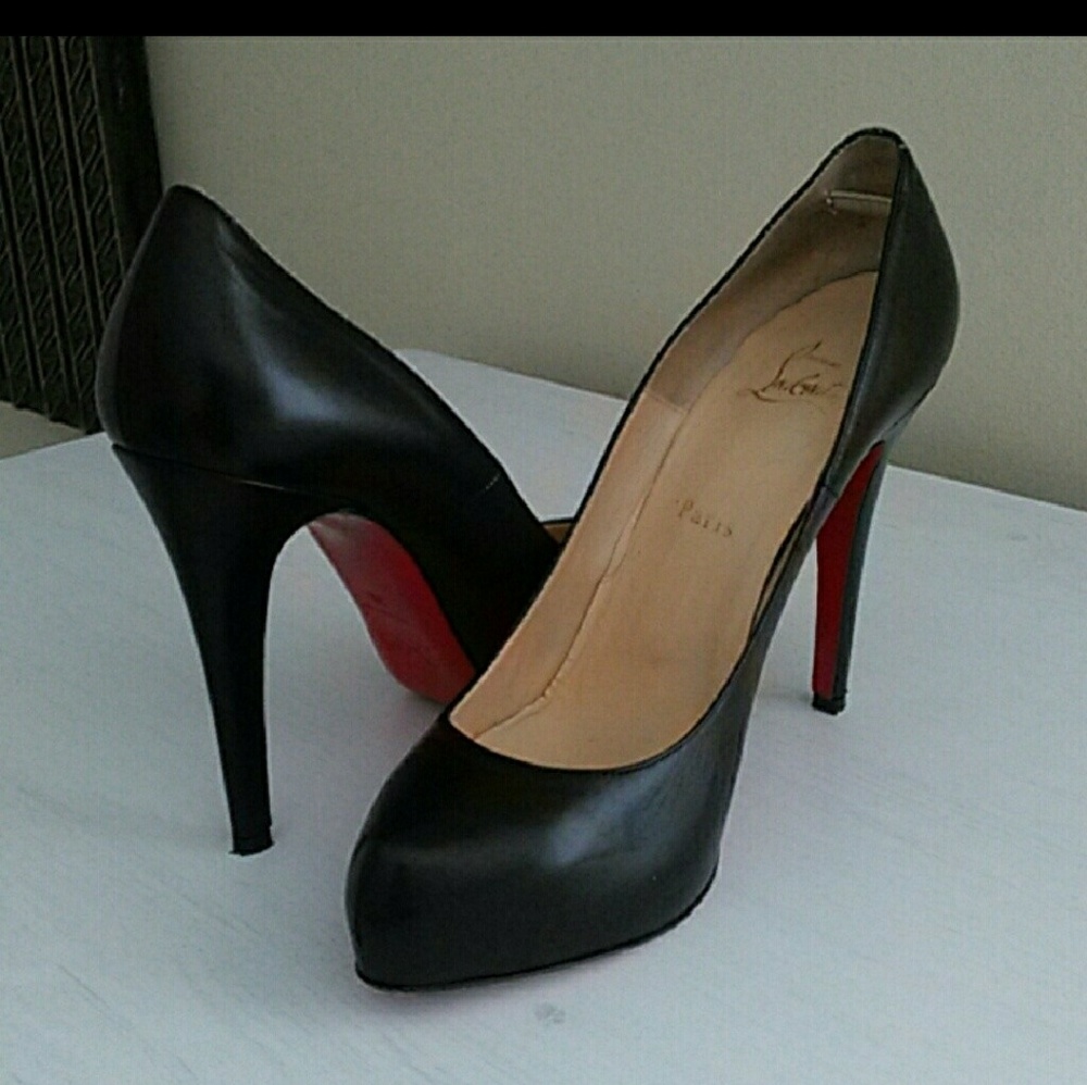 Christian Louboutin Rolando in Black Calf